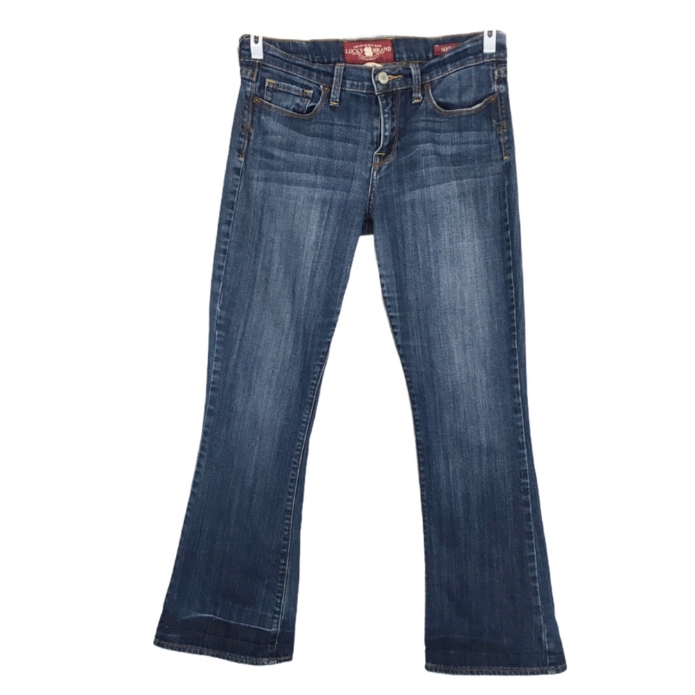 Lucky Brand Sofia Boot Ankle Mid Rise Jeans Size 8